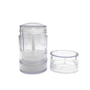 40ml 1.7oz Empty Roll On Bottle Clear Plastic Body Form Perfume Bottle
