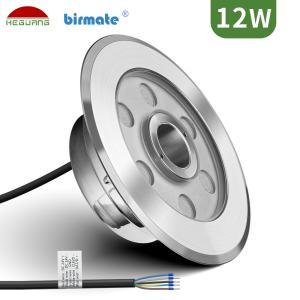 Quality 12W 24V Monochromatic IP68 LED Fountain Lights 6500K CCT for sale