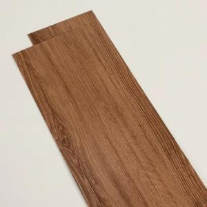 Retro Wood Grain PVC Floor Stickers Self-Adhesive Vinyl Flooring with 1.5mm