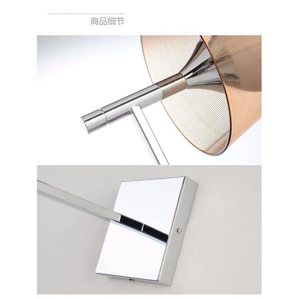 Nordic Italian Wall Light design living room bedroom hotel hallway decorative silver wall lamps(WH-OR-242)