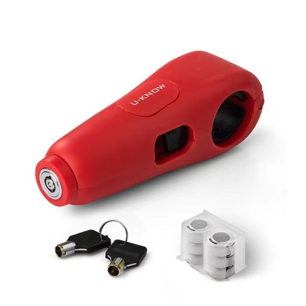 Buy Electric Scooter  Brake Lock Scooter Handlebar Alarm Lock Brake Throttle Grip Anti Theft Protection Security Safety Lock at wholesale prices