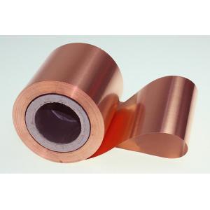 China 10 Micron High Performance Copper Foil Double Matter Side 500 - 5000 Meter Length on sale