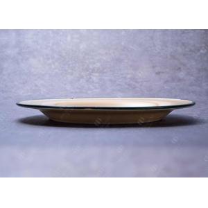 Reminiscence Enamel Ceramic Dinner Plate
