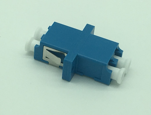 Buy LC UPC fiber opitc adapter duplex singmode blue at wholesale prices