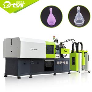 Collapsible Menstrual Cup Injection Moulding Equipment , 5.2T Ls Injection