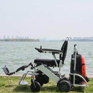 Lightweight Motorized Folding Power Wheelchair With 220lb Load