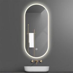 Quality Silver Lenses Material Touch Control Led Retail Beat-room Mirror for Home Bathroom for sale