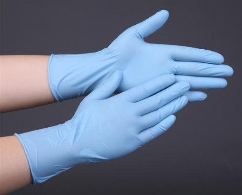 Buy Disposable Nitrile gloves with powdered / powder free at wholesale prices