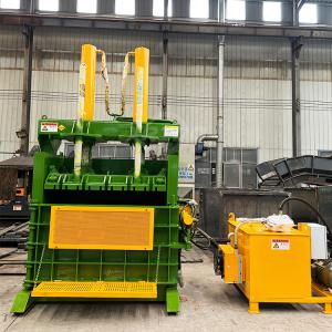 Automatic Hydraulic Cardboard Baler Machine 100-180 BPH