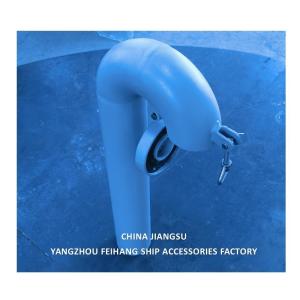 Mrine Steel Goose Neck Ventilation Diameter 100mm, Round Type, With Flap Valve