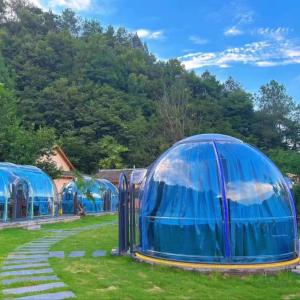 China Fashionable PC Tough Dome Tent Outdoor Star Cabin Bubble Tent for Restaurant Camping Made of Durable Container Material on sale