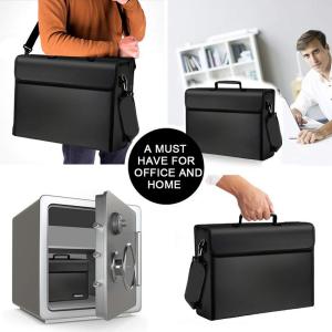 Water Resistant Fireproof Bag , Extra Large Fire Safe Document Bag