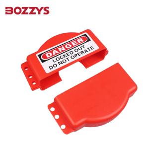 ABS Plastic Gate Valve Lockout With 3 Keyholes Temperature Resistant