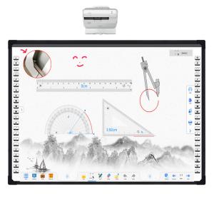 China 20 Touch Point Interactive Whiteboard 16 9 Aspect Ratio for B2B Collaboration and Learning on sale