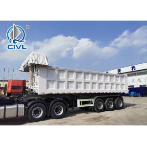 3 Axles 50T 40 Feet High Quality Side Tipper Trailer /Tipping Semi Trailer Used