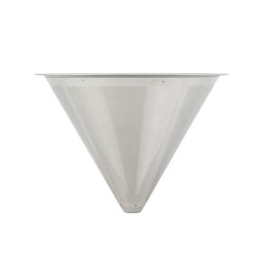 Eco Friendly Pour Over Coffee Dripper Reusable For Bottle , Sliver Color