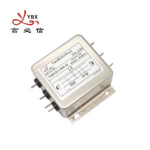 10A 20A Three Phase Filter Inverter Passive EMI/RFI Filter For Three Phase Motor