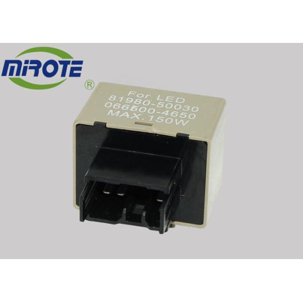 Turn Signal Electronic Led Flasher 12V 8 Pins , Car Light Flasher For Toyota Adjustable 81980-50030/066500-4650