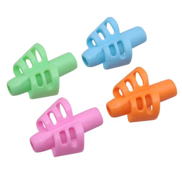 Buy Children Silicone Rubber Pencil Holder Soft Handwriting Assisted at wholesale prices