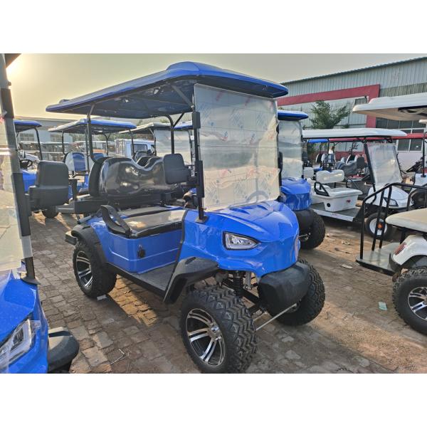 4 Seater Golf Cart Automatic Lightweight Brand New 2+2 Seats Luxury Long Range Golf Buggy