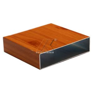 Customize Diameter Extruded Aluminium Tube / Aluminium Frame Profile Ce