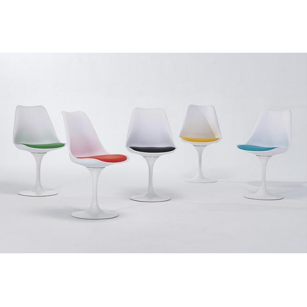 Tulip chair/simple dining chair/modern leaning chair can rotate dining chair to receive guests leisure negotiation chair