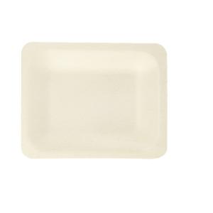 FDA Rectangle Disposable Wooden Plates For Party Buffet Serving 125×95×15mm
