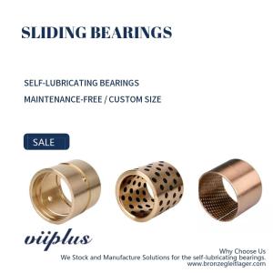 CUSN6 / CUSN8 - Bronze Bearing Rolled Self Lubricating Plain Bearing | Dry