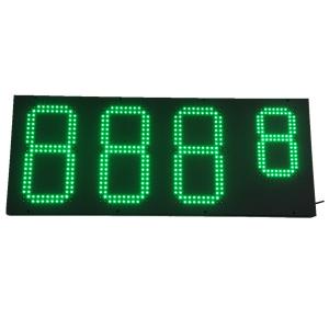 DC 24V Gas Station LED Price Display Remote Control Oil Price Display Board