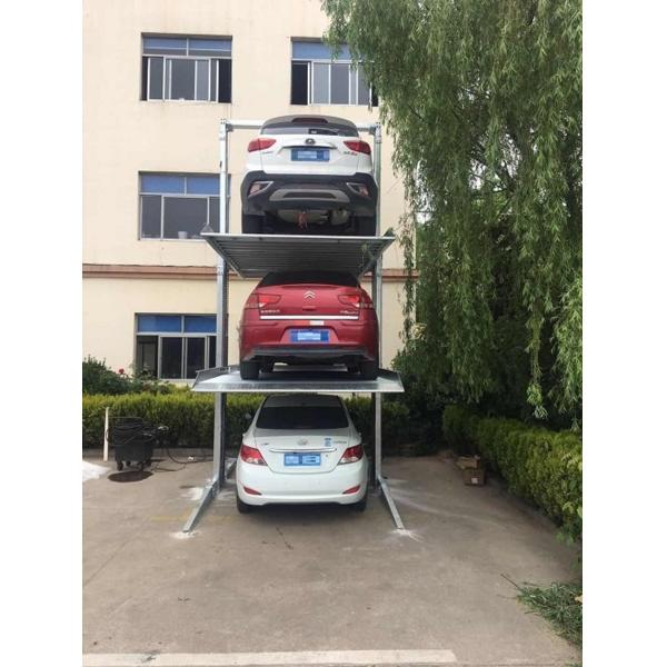 Buy 50s Lifting Time Four Post Parking Lift 2.2Kw/220 -380V For Customized Parking Needs at wholesale prices