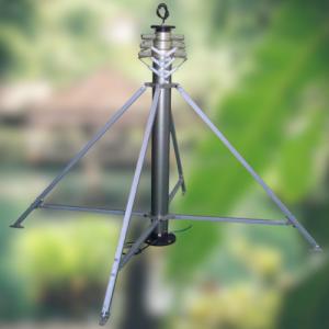 6063 Alu Telescopic Aerial Photography Push Up Antenna Mast