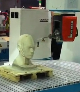 5 axis cnc router with OSAI control system