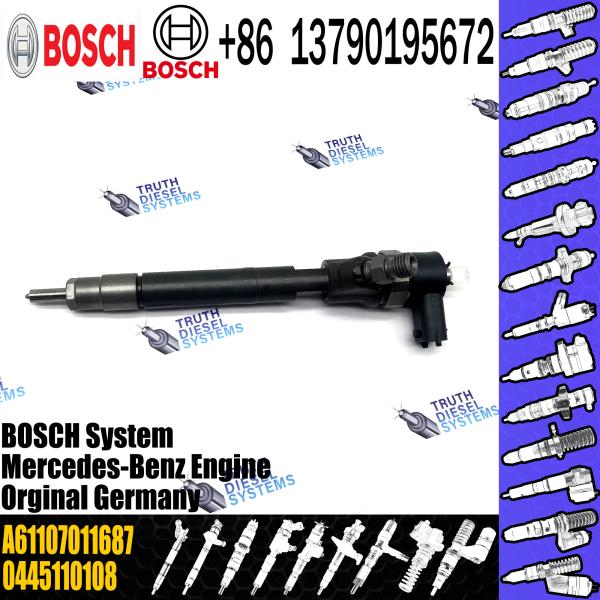 Diesel Injector 0445110189 0445110190 a6110701687 6110701687 For Mercedes-Benz Sprinter 2002-2006 CDI