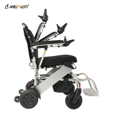 Buy Lightweight Motorized Folding Power Wheelchair With 220lb Load at wholesale prices