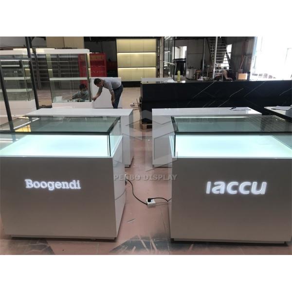 OEM Glass Mobile Phone Display Showcase