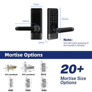 Custom Wifi Smart Digital Door Lock Card Code Fingerprint