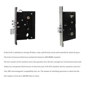 304 Stainless Steel Apartment Door Locks For Business Hotel Seaside Resort