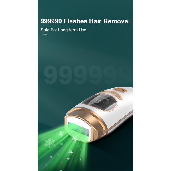 Freezing Point Laser IPL Hair Removal Epilator 990000 Flashes Home Use Portable Ice Cool Painless Hair Remove Device Dep