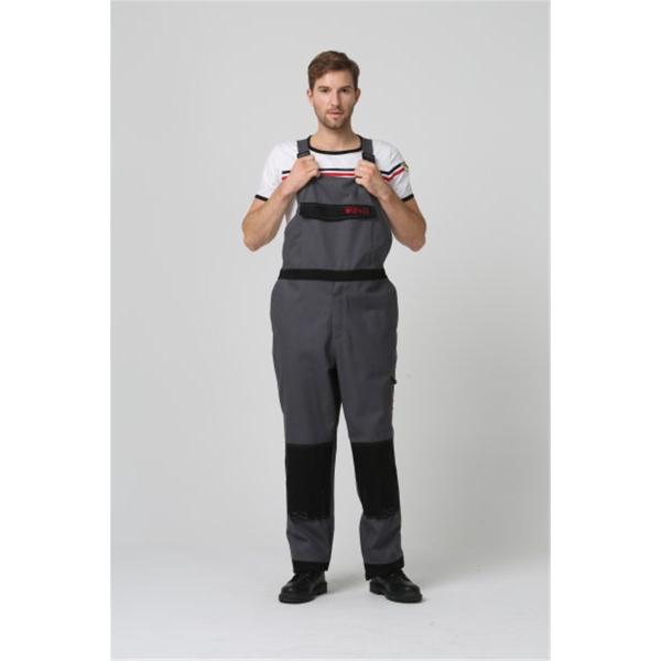350gsm Fr Insulated Bib Overalls , 99% Cotton Fire Retardant Bib Overalls