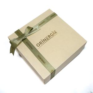 Custom Foldable Cardboard Gift Box Packaging With Ribbon Rigid