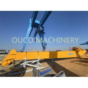 Durable Stiff Boom Electric Marine Crane Hydraulic 2t 15m Yacht Use CE