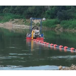 Small Jet Suction 8 Inch Sand Dredger Ship For Dredging Sand And Mud