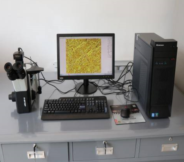 Binocular Inverted 4XB Metallographic Microscope With 6V 20W Halogen Lamp