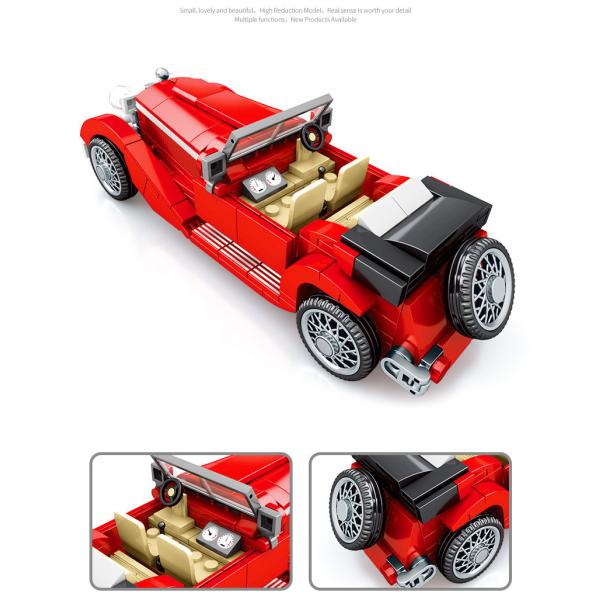 Vintage Car Simulation Model Building Kit for Kids and Girls Other Educational Toys