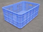 Buy EURO Stack Plastic vented crates& containers & boxes 600*400*245MM at wholesale prices
