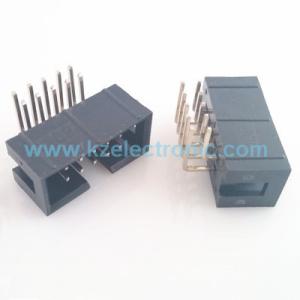 Quality 1.27mm 2.0mm 2.54mm PCB box header right angle connector for sale