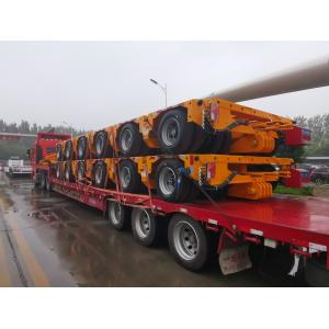 Detachable Gooseneck Hydraulic Modular Trailer 12 Axis Heavy Duty Machine