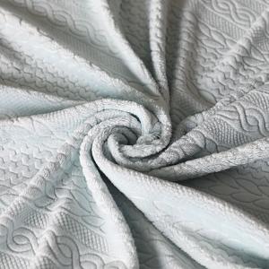 Embossed Knitted 200gsm Soft Blanket Fabric 58'' 60"