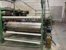 A new vertical corduroy brush machine Corduroy carding and furshing machine