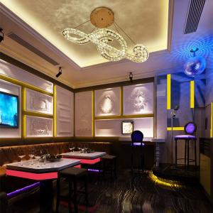 Crystal glass ceiling lights Music Lampshade For Indoor Home Lighting Fixturs